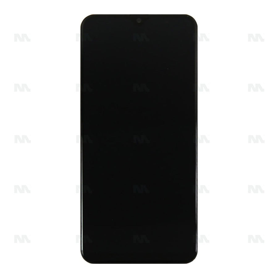 Chassis + Ecran Officiel Service Pack + Vitre pour Samsung Galaxy A30s A307F - Noir