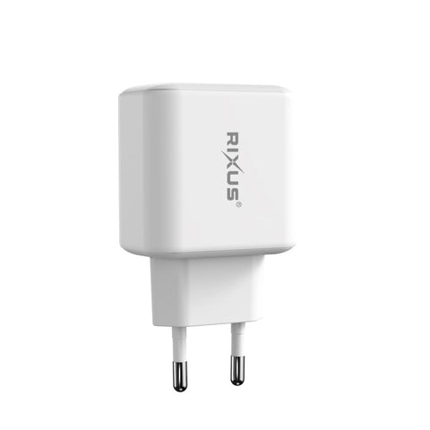 Adaptateur secteur USB-C Rixus RXHC33 GaN 33 W blanc