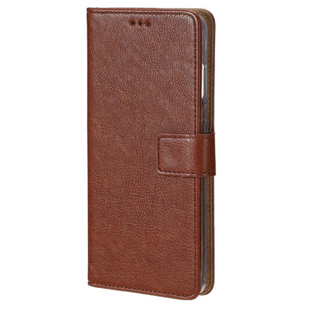 Bibliothèque Rixus pour Samsung Galaxy A01 Core Brown