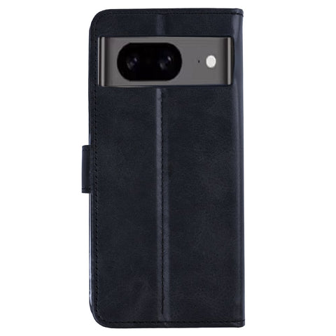 Etui de protection Rixus Bookcase pour Google Pixel 8A - Noir