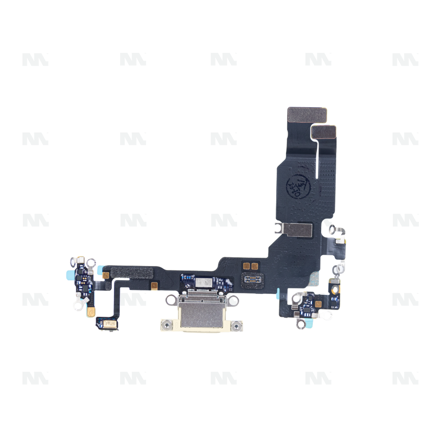 Connecteur de charge pour Apple iPhone 15 – Jaune – Reconditionné