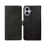 Rixus Bookcase pour Apple iPhone 17 Noir