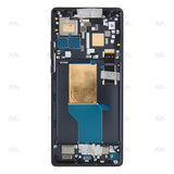 Chassis + Ecran LCD complet pour Motorola Moto Edge 30 Ultra (XT2241) (5D68C21452) - Gris
