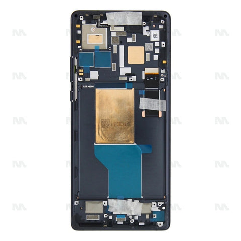 Chassis + Ecran LCD complet pour Motorola Moto Edge 30 Ultra (XT2241) (5D68C21452) - Gris