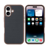 Coque Mag Carbon avec MagSafe pour Apple iPhone 16 Plus - Marron
