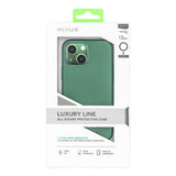 Étui Rixus Classic 02 avec MagSafe pour Apple iPhone 13 Mini vert