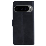 Rixus Bookcase pour Google Pixel 9 Pro Noir