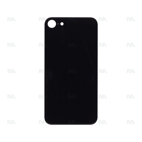 Vitre Arrière avec bloc complet pour Apple iPhone 8 - Noir - Compatible