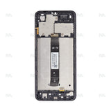 Chassis + Ecran Original OEM + Vitre pour Xiaomi Redmi A1 (220733SI) / A1 Plus (220733SFG) - Noir