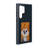 Étui pour téléphone Smart lnk Noir pour Samsung Galaxy S23 Ultra S918B