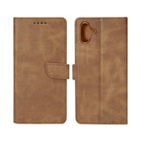 Bibliothèque Rixus pour Samsung Galaxy A05 Marron clair