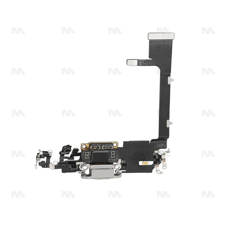 Connecteur de charge Flex Argent Reconditionné pour Apple iPhone 11 Pro