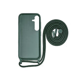 Cache-cordon pour collier Rixus TPU pour Samsung Galaxy A35 5G vert foncé