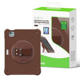Étui antichoc Rixus RXTC08 pour Apple iPad Pro 11 pouces (2024) Chocolat