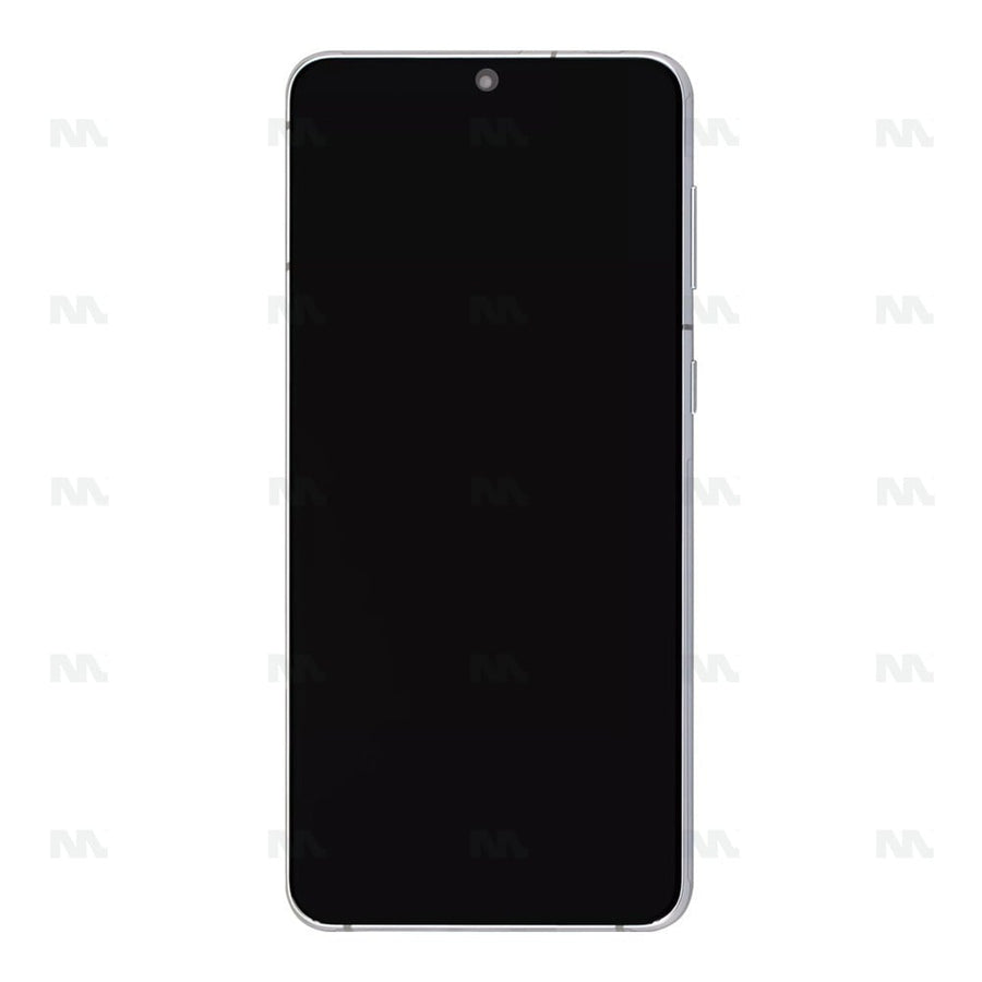 Chassis + Ecran Officiel Service Pack + Vitre pour Samsung Galaxy S21 Plus 5G G996B - Phantom Silver