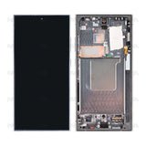 Chassis + Ecran Original Reconditionné + Vitre pour Samsung Galaxy S24 Ultra S928B - Titanium Black