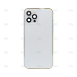 Boîtier avec petites pièces pour Apple iPhone 12 Pro Max – Argent – OEM