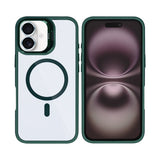Étui Rixus Classic 03 avec MagSafe pour Apple iPhone 17 vert foncé