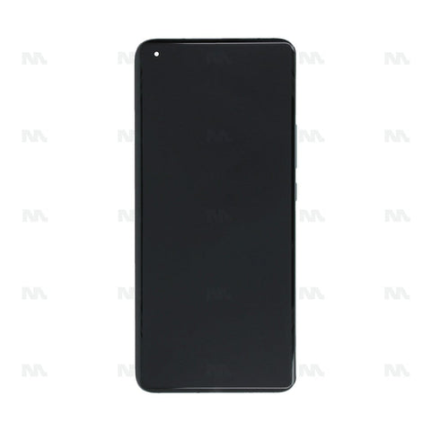 Chassis + Ecran Original OEM + Vitre pour Xiaomi Mi 11 Ultra M2102K1G / M2102K1C - Ceramic Black