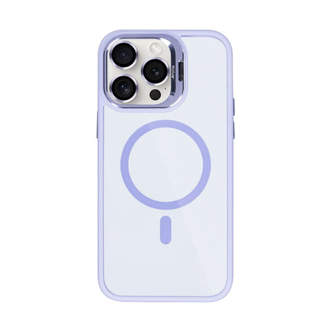Étui Rixus Classic 03 avec MagSafe pour Apple iPhone 15 Pro violet clair