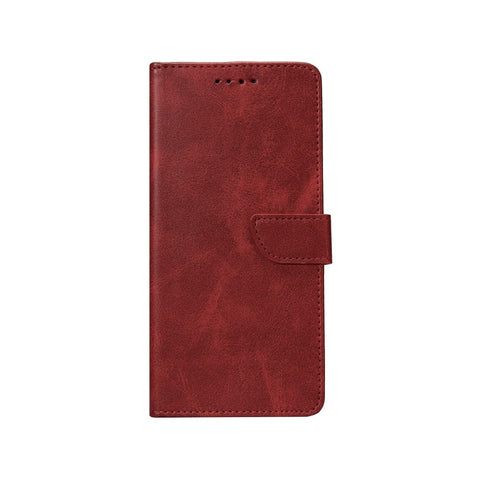 Bibliothèque Rixus pour Samsung Galaxy S25 FE Rouge foncé