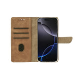 Bibliothèque Rixus pour Apple iPhone 17 Pro Max Marron clair