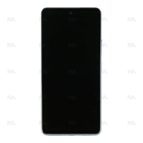 Chassis + Ecran Officiel Service Pack + Vitre pour Samsung Galaxy A53 5G A536B - Bleu