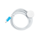 Chargeur magnétique Watch Series vers câble Type-C 200 cm blanc