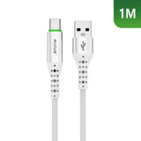 Câble USB-A vers USB-C à déconnexion automatique Rixus RXUC21AC blanc