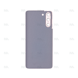Vitre arrière Samsung Galaxy S21 5G G991B avec objectif Phantom Pink OEM
