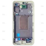 Cadre central pour Samsung Galaxy A55 5G A556B - Lemon - Original
