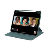 Étui de protection en cuir PU pour iPad Air 13 (2024) Vert nuit