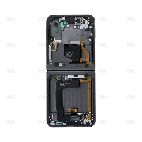 Chassis + Ecran LCD + Vitre pour Samsung Galaxy Z Flip4 F721B Principal Graphite Pre - Assembled