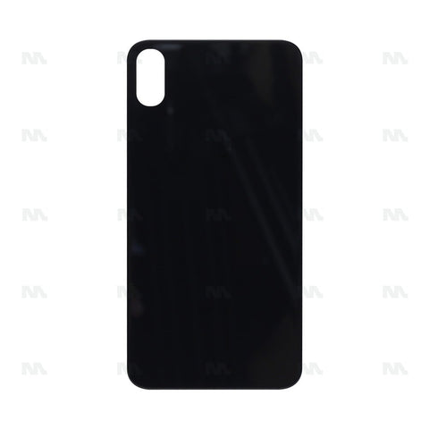Vitre Arrière avec bloc complet pour Apple iPhone XS Max - Noir - Compatible