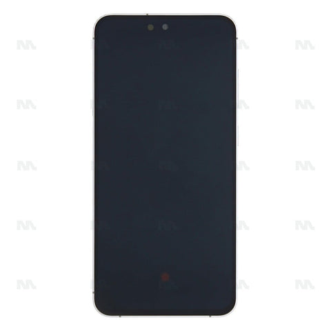 Chassis + Ecran Officiel Service Pack + Vitre pour Samsung Galaxy S24 FE S721B - Argent