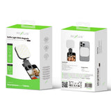 Éclairage pour selfies Rixus RXLG48 pour la photographie, TikTok, vlogs, vidéos - Noir
