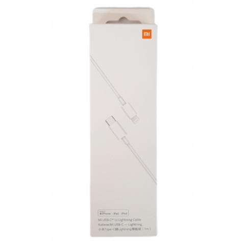 Câble USB-C vers Lightning Xiaomi Mi 18 W 2 A, 1 m (BHR4421GL) - Blanc
