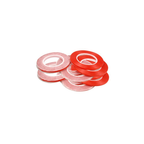 Ruban adhésif double face 3M 2 mm x 50 mètres Rouge