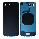 Vitre Arrière sans NFC, cadre de caméra agrandi – Compatible avec Apple iPhone 16e – Noir