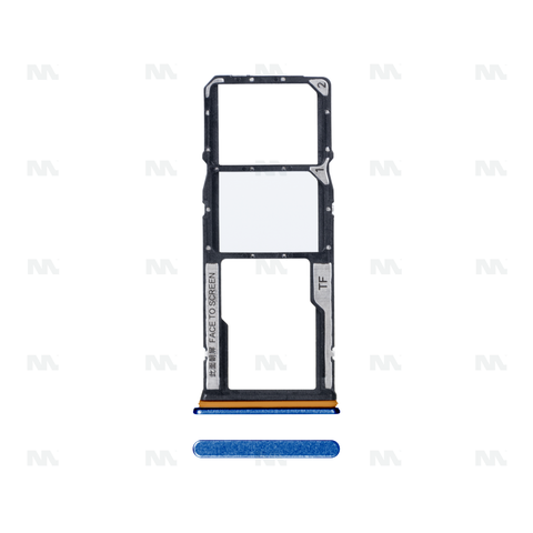 Support pour carte SIM pour Xiaomi Redmi 12C – bleu océan – OEM