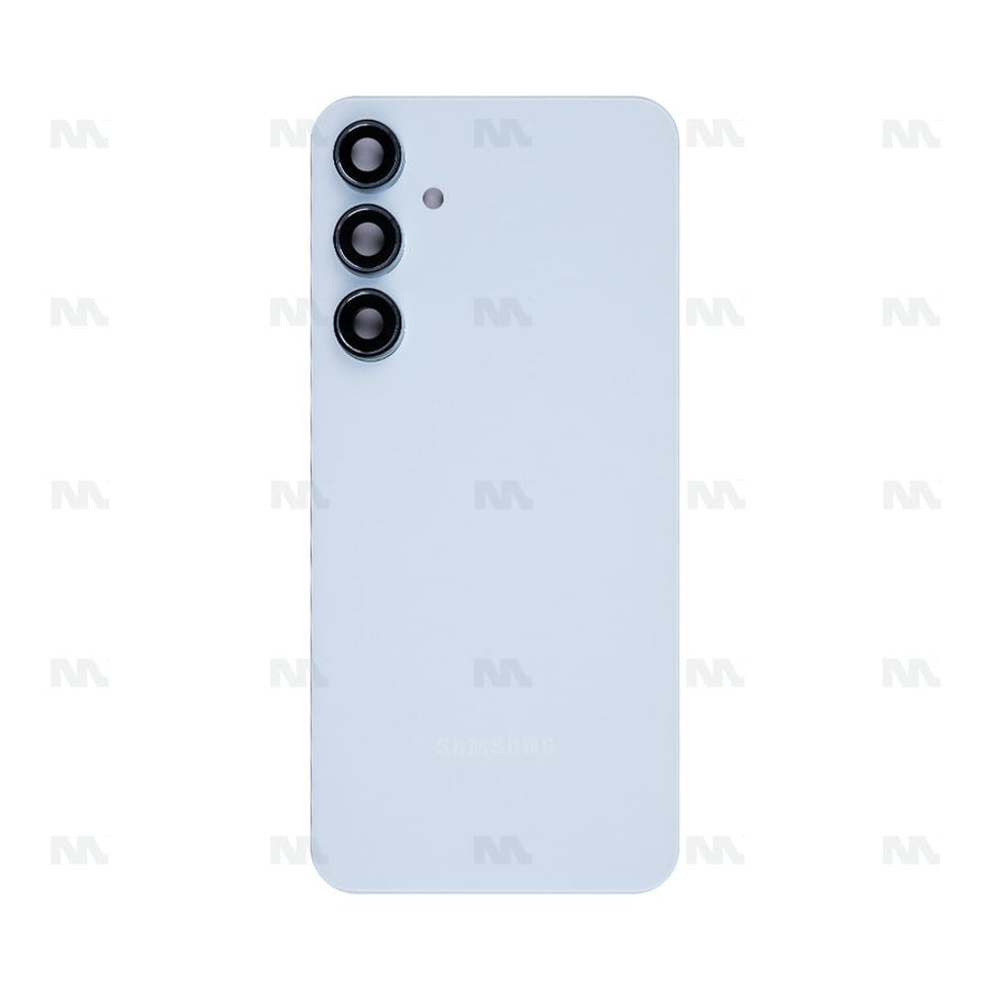 Vitre arrière pour Samsung Galaxy A35 A356B avec lentille bleu glacier OEM