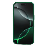 Coque souple en TPU Rixus avec MagSafe pour Apple iPhone 17 Air vert foncé