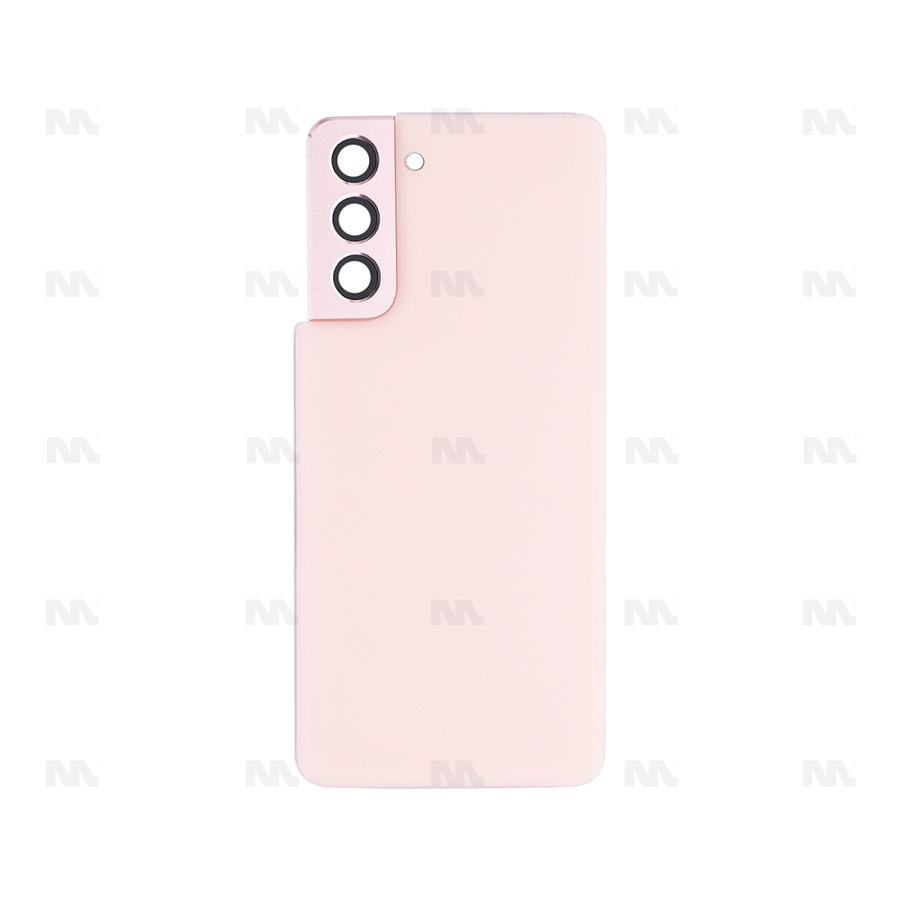 Vitre arrière Samsung Galaxy S21 5G G991B avec objectif Phantom Pink OEM