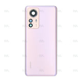 Vitre arrière Xiaomi 12 Pro avec objectif violet OEM