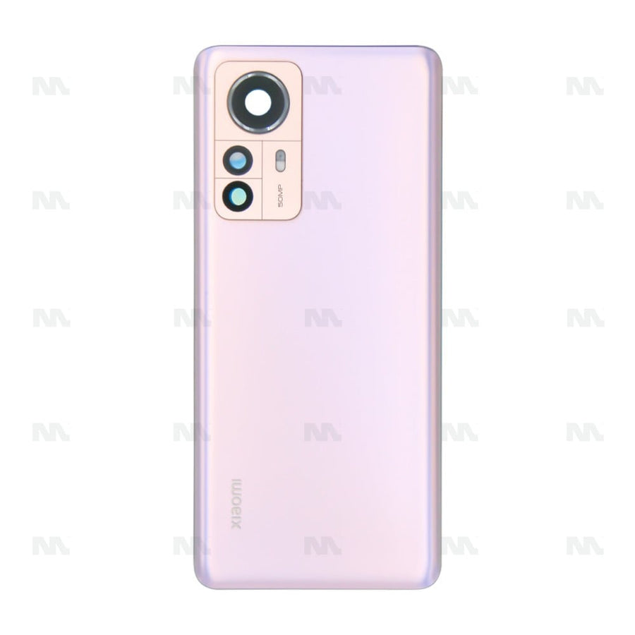 Vitre arrière Xiaomi 12 Pro avec objectif violet OEM