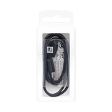 Câble de données Samsung EP-DA705BBEGWW USB Type-C vers Type-C, 1 m, noir, boîte de vente au détail