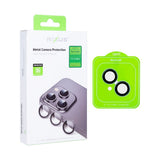 Verre trempé Rixus Metal Shield pour Apple iPhone 13, 13 Mini Vert