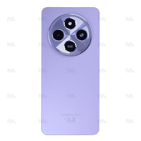 Vitre arrière pour Xiaomi Redmi 14C 5G avec lentille Stardust Purple OEM