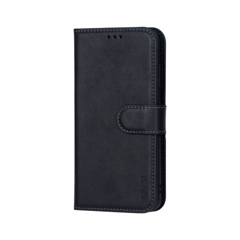 Portefeuille magnétique amovible Rixus Duo pour Samsung Galaxy S24 Ultra Noir