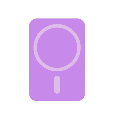 Support pour téléphone avec ventouse et miroir Rixus RXPH40LP, violet clair